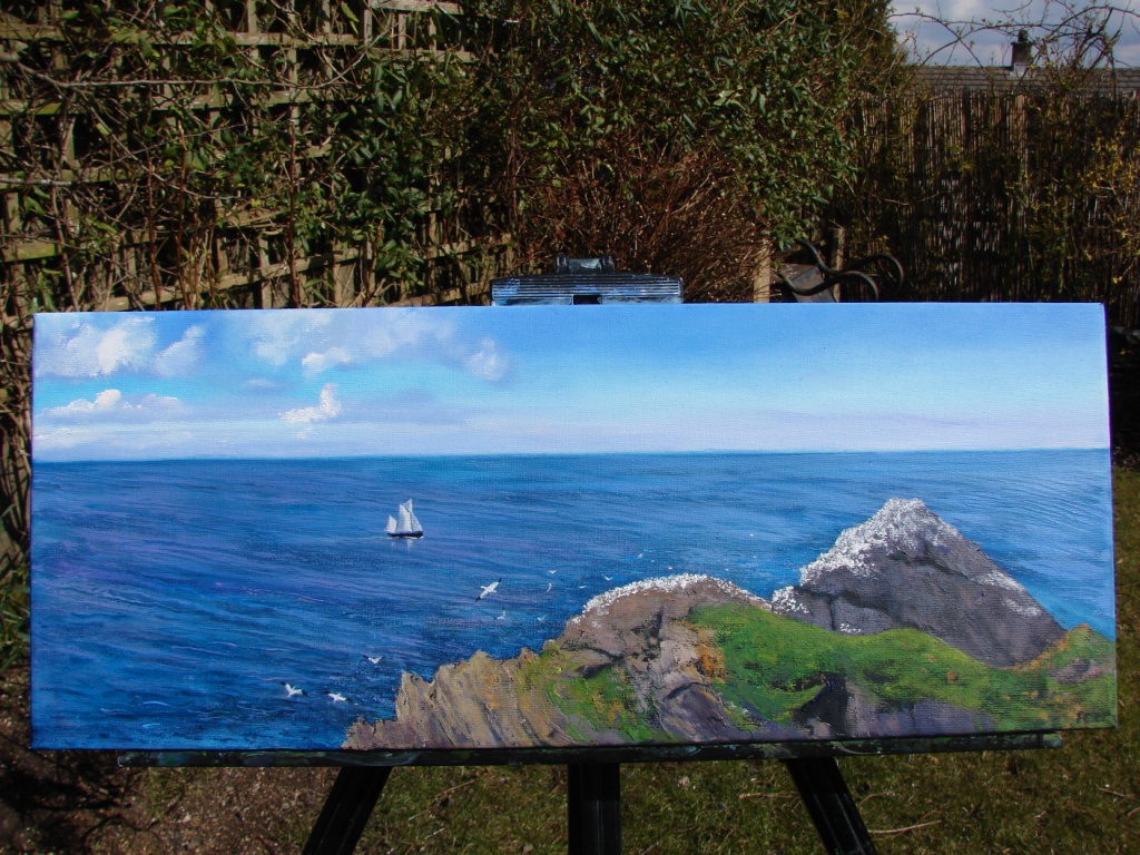 Muckle Flugga bound! by Painter Pete